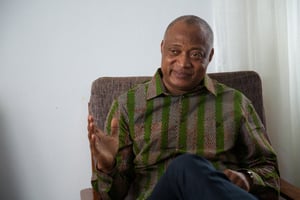 L’opposant togolais Jean-Pierre Fabre, président de l’Alliance nationale pour le changement (ANC). © Baudoin Mouanda pour JA.