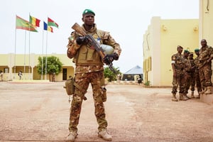 Le Mali a annoncé le 15 mai 2022 son retrait du G5 Sahel. © Sébastien Rieussec / AFP