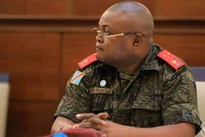 Le général-major Christian Tshiwewe Songesha, nouveau chef d’état major des FARDC. © DR