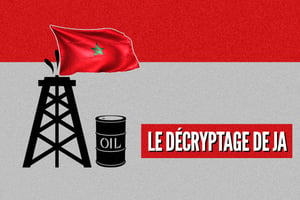 Le Maroc ne manque pas d’ambition dans les hydrocarbures, étant même prêt à construire sa propre raffinerie. © Montage JA.
