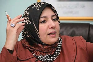 L’ancienne députée Naïma Salhi-Leghlimi. © DR