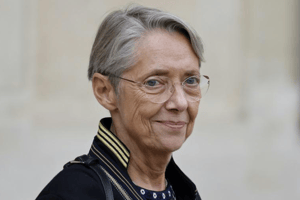 Élisabeth Borne au palais de l’Elysée à Paris, le 5 octobre 2022. © Ludovic MARIN/AFP