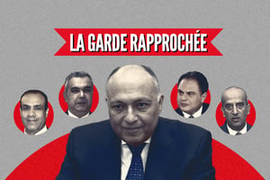 Le réseau de Sameh Shoukry. © Montage JA