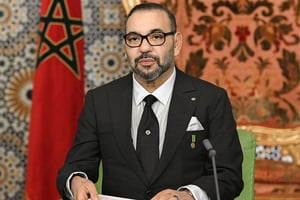 Le roi du Maroc Mohammed VI. © MAP