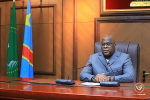 Félix Tshisekedi, le 13 octobre 2022. © Présidence RDC