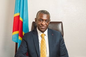 Pascal Kasongo Mwema, directeur général de Congo Airways. © DR