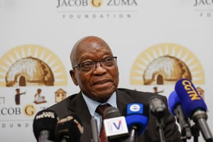 Jacob Zuma, à Johannesburg, le 22 octobre 2022. © Photo Phill Magakoe / AFP