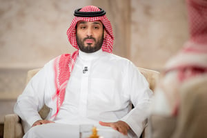 Le prince héritier saoudien Mohammed Ben Salman. © Bandar Algaloud/Courtesy of Saudi Royal Court/Handout via REUTERS