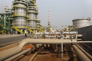 La raffinerie de Sonangol, à Luanda, en juin 2022. © AFP.