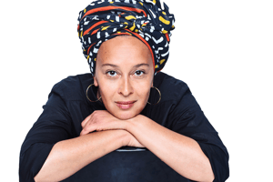 L’autrice franco-rwandaise Beata Umubyeyi Mairesse. © Cecile Nieszawer/Flammarion