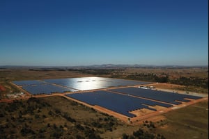 La capacité de la centrale photovoltaïque d’Ambatolampy, à Madagascar, a été doublée en mai, pour passer de 20 à 40 MW. © GreenYellow