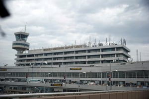 L’aéroport international Murtala Mohammed de Lagos, le 11 mai 2017. © Akintunde Akinleye/REUTERS