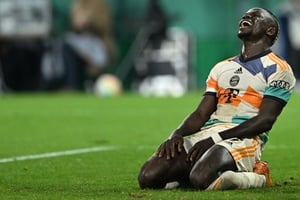 Le Sénégalais Sadio Mané, le 19 octobre 2022, lors d’un match du Bayern Munich. © CHRISTOF STACHE / AFP.