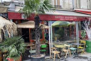 Le café restaurant Le Jip’s, Paris. © JIP’S