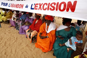 Au Sénégal, près de 2 millions de filles et de jeunes femmes ont subi une mutilation génitale en 2019. © GEORGES GOBET/AFP.