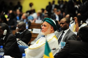 L’ancien président des Comores Ahmed Abdallah Sambi, ici en janvier 2011. © Xinhua/ZUMA/REA