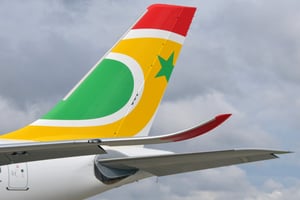 Un Airbus A330-900 d’Air Sénégal. © PASCAL PAVANI/AFP.