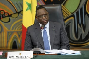 Macky Sall a présidé un conseil national de la consommation à Dakar, le 6 novembre 2022. © Présidence du Sénégal