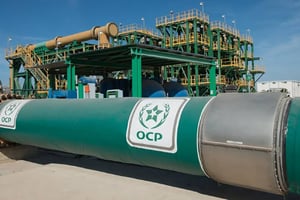 Le groupe OCP compte allouer près de 12 milliards d’euros au cours des quatre prochaines années à son nouveau programme d’investissement vert. © OCP GROUP