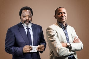 Joseph Kabila et Moïse Katumbi. © MONTAGE JA : LUIS TATO/AFP ; JC Guillaume/REPORTERS/REA