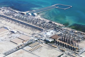 L’usine de dessalement d’eau de mer d’Agadir. © DR