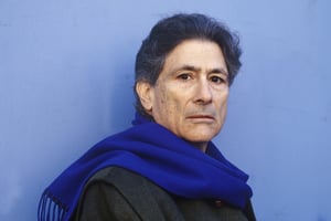 L’écrivain palestinien Edward Said, en 1996. © Ulf Andersen/Aurimages