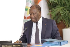 Le président Alassane Ouattara le 26 octobre 2022. © Présidence de la République de Côte d’Ivoire