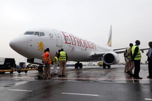 Ethiopian Airlines a indiqué qu’elle augmentera la fréquence des vols vers la région du nord selon la demande. © Minasse Wondimu Hailu / ANADOLU AGENCY / Anadolu Agency via AFP.