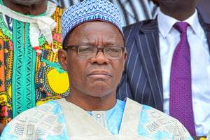 Maurice Kamto, le président du Mouvement pour la renaissance du Cameroun (MRC). © MABOUP
