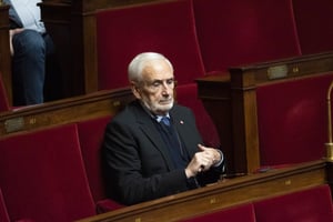 José Gonzalez à l’Assemblée nationale, le 8 décembre 2022. © Magali Cohen/Hans Lucas via AFP