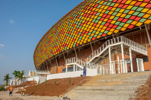 Stade d’Olembe, Yaoundé, le 10 décembre 2021. © MABOUP