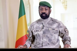 Sur décision du colonel Assimi Goïta, la journée du 14 janvier sera « chômée et payée » au Mali. © Twitter Assimi Goita