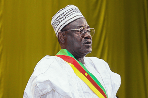 Cavayé Yeguié Djibril, président de l’Assemblée nationale du Cameroun. © Maboup