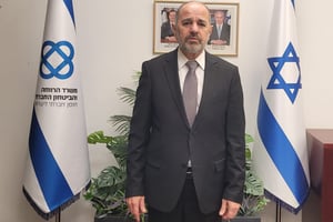 Yaakov Margi, ministre israélien du Travail, des Affaires sociales et de l’Action sociale, le 1er janvier 2023. © Twitter Yaakov Margi