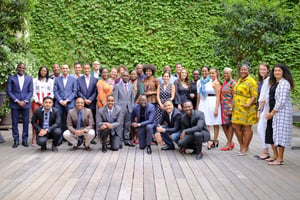 Promotion 2019 du programme des Young Leaders de la French-Africa Foundation. © French-Africa foundation