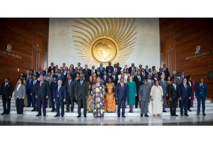 Cérémonie d’ouverture de la 42e session du Conseil exécutif de l’Union africaine, à Abbis-Abeba, le 15 février 2023. © African Union