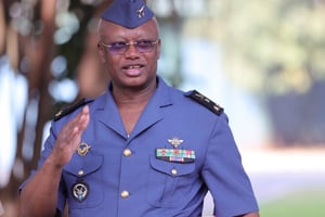 Le général Tassounti Djato, chef d’état-major des Forces armées togolaises. © Emmanuel Pita