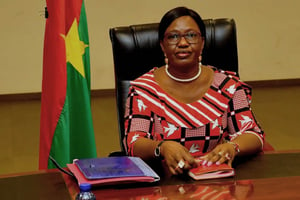 La ministre des Affaires étrangères du Burkina, Olivia R. Rouamba. © MAECRBE