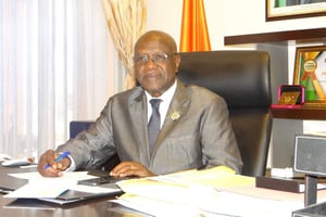 Le président du directoire du RHDP, Gilbert Koné Kafana. © Facebook Mairie de Yopougon