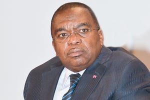 Le ministre des Finances camerounais, Louis Paul Motaze. © MABOUP