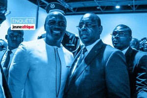 Outre son projet au Sénégal, Akon est impliqué dans plusieurs autres litiges sur le continent. © MONTAGE JA : Présidence Sénégal/Lionel Mandeix