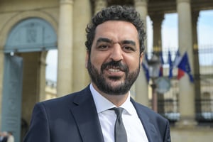 Karim Ben Cheikh à l’Assemblée nationale, le 21 juin 2022. © ISA HARSIN/SIPA