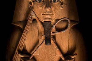 Le cercueil de Ramsès II en cèdre. © Sandro Vannini, Laboratoriorosso/World Heritage Exhibitions