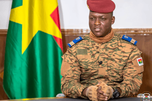 Le capitaine Ibrahim Traoré, arrivé au pouvoir le 2 octobre 2022  au Burkina Faso. © Présidence du Faso