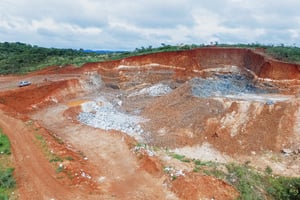 En décembre 2022, l’entreprise chinoise Huayou a acquis la mine de lithium Arcadia, au Zimbabwe, pour 422 millions de dollars © Tafadzwa Ufumeli/Getty via AFP