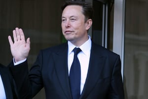 Elon Musk à San Francisco, le 24 janvier 2023. © Justin Sullivan/Getty Images/AFP