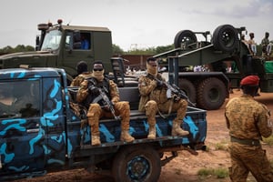 Au début d’avril déjà, la justice militaire du Burkina Faso avait annoncé qu’elle allait mener une enquête pour faire « toute la lumière » sur la mort de plusieurs civils lors de « graves altercations » avec des soldats à Dori. © Olympia DE MAISMONT / AFP.