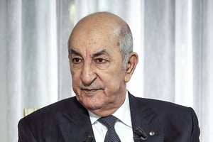 Le président algérien Abdelmadjid Tebboune. © FAROUK BATICHE / PPAGENCY/SIPA