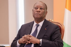 Le président ivoirien, Alassane Ouattara. © Facebook présidence de Côte d’Ivoire