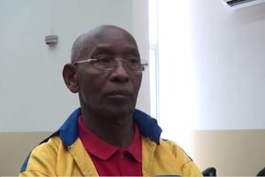 Le député congolais Édouard Mwangachuchu. © Capture vidéo JA